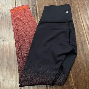 Lululemon Wunder Under High-Rise Tight 28" *Ombre Speckle Full-On Luon size 4